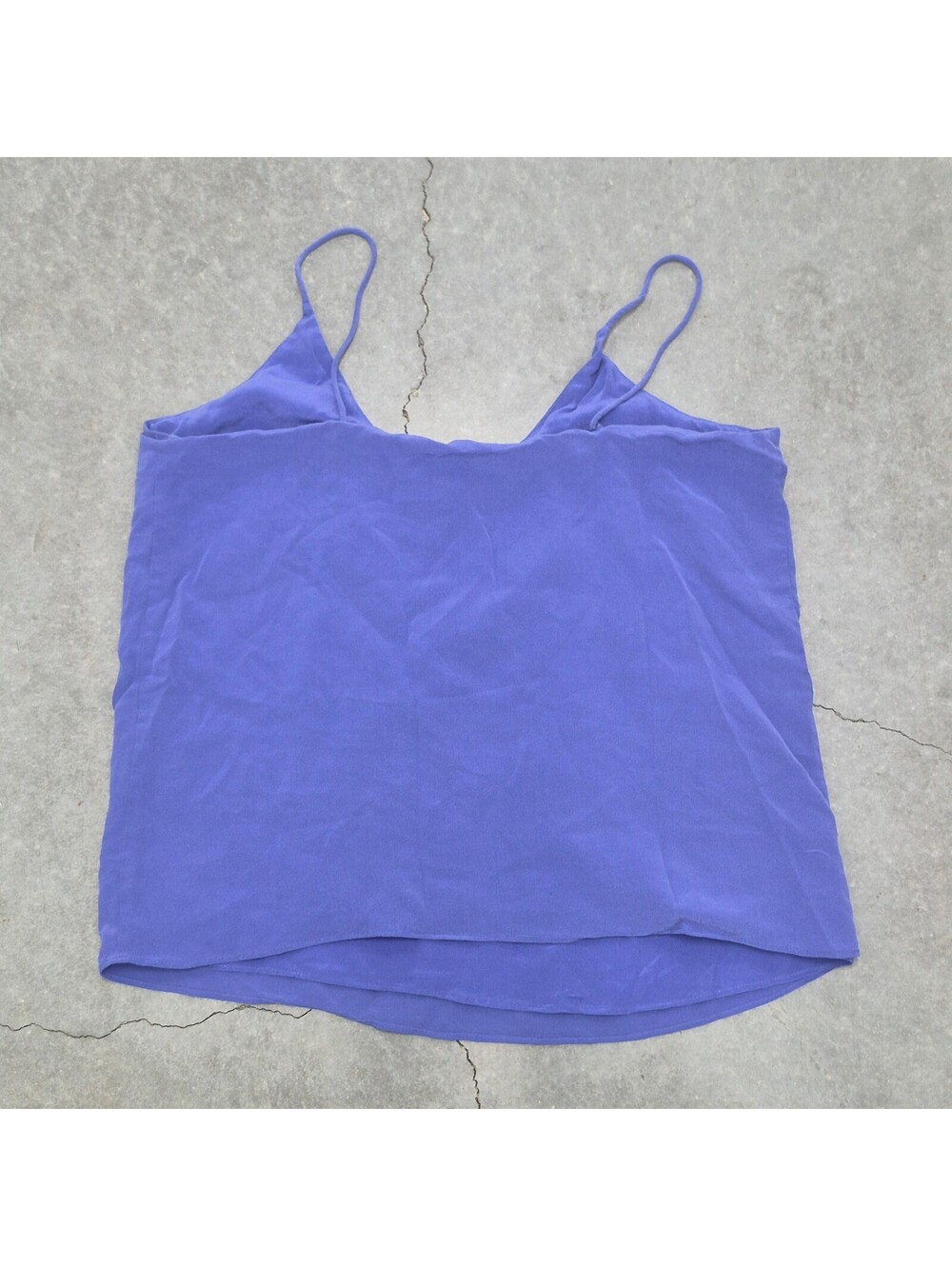 Everlane Blue Silk Cami Tank Top - Picture 4 of 4